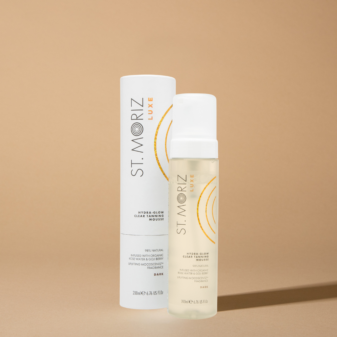 Luxe Hydra-Glow Clear Tanning Mousse, Dark, 200ml