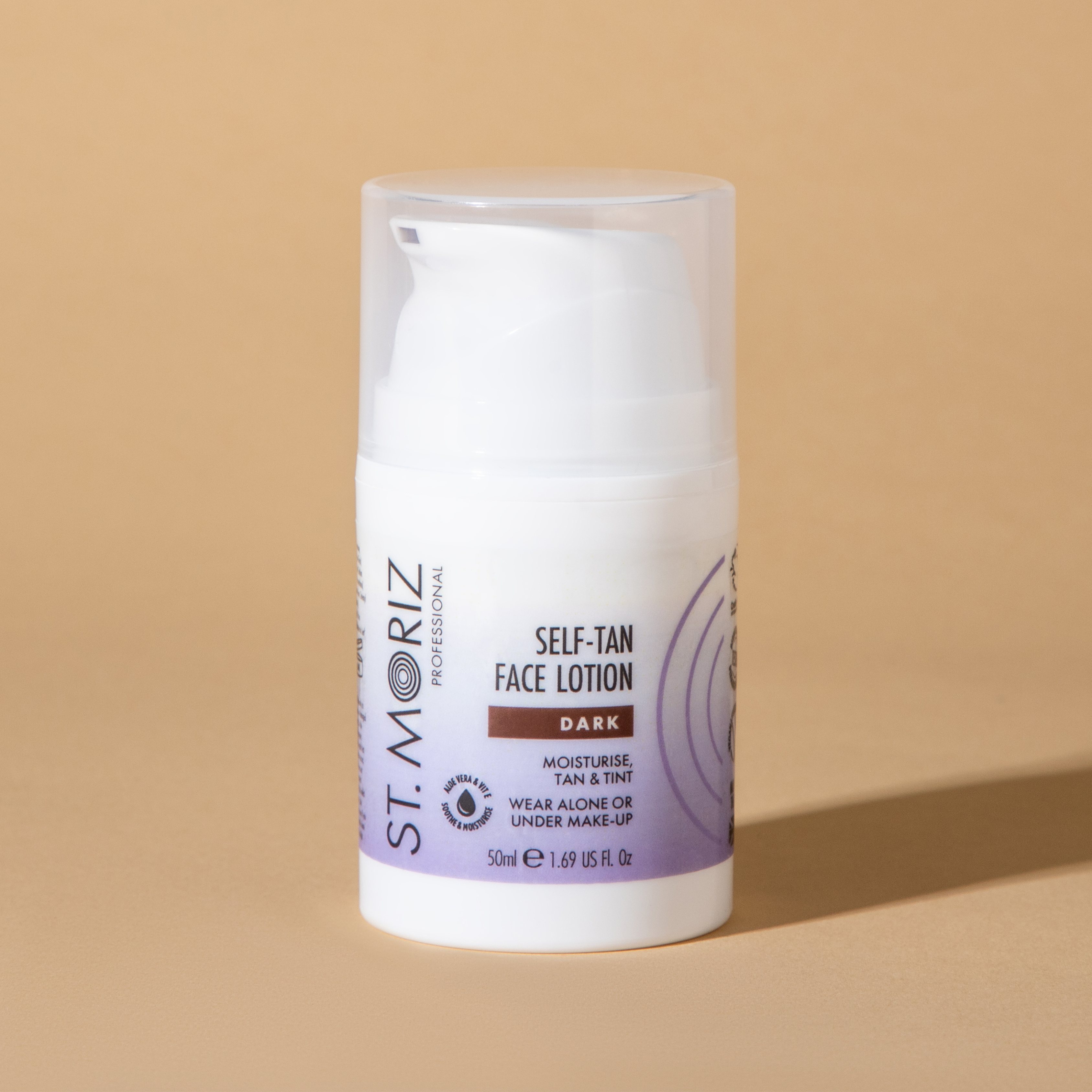 Professional Self Tan Face Lotion, Dark 50ml