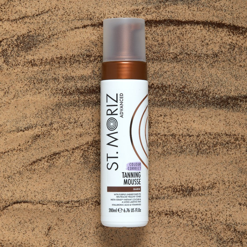 Advanced Color Correcting Self Tanning Mousse, Dark, 230ml