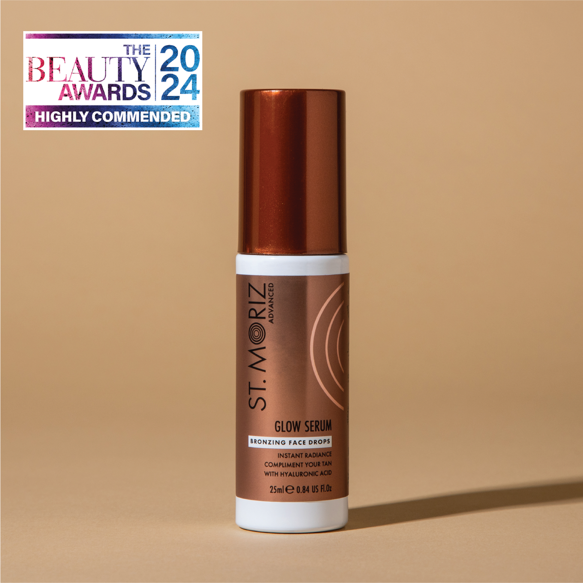 Advanced Glow Serum Bronzing Face Drops, 25ml | St. Moriz
