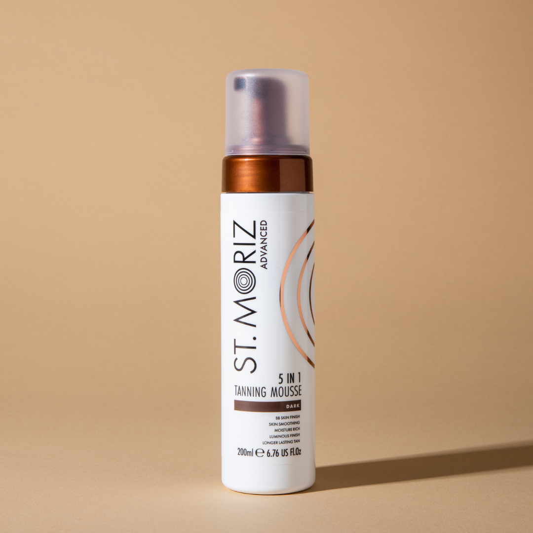 Advanced 5 in 1 Tanning Mousse, Dark, 200ml