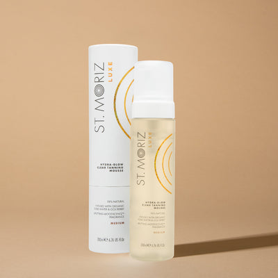 Luxe Hydra-Glow Clear Tanning Mousse, Medium, 200ml