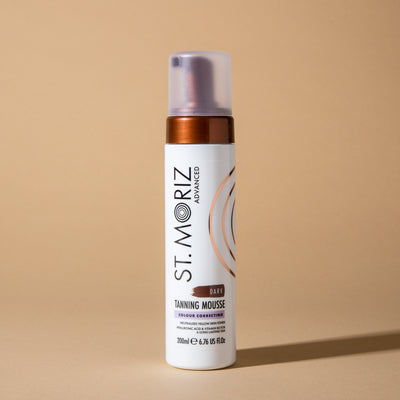Advanced Color Correcting Self Tanning Mousse, Dark, 230ml