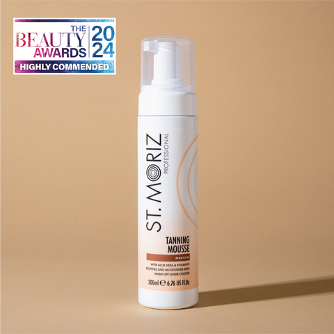 St. Moriz Professional Instant Self Tanning Mousse, Medium | St. Moriz