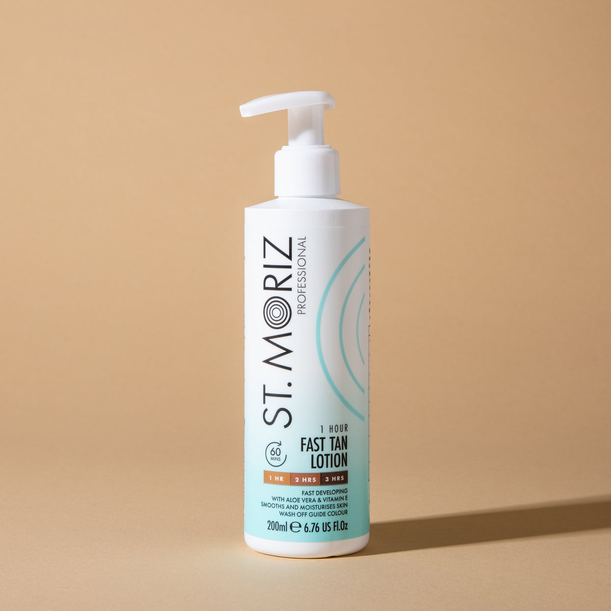 Professional 1 Hour Fast Self-Tanning Lotion, 200ml