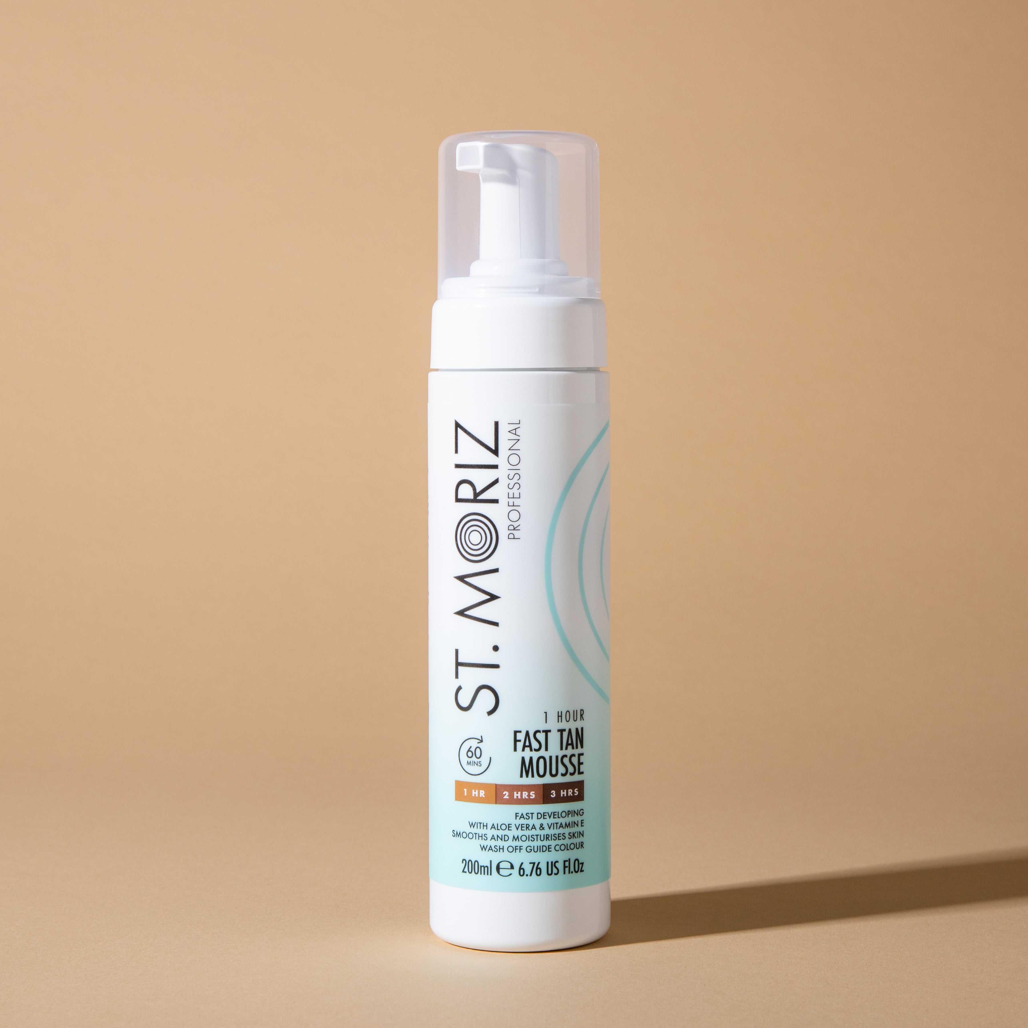 Professional 1 Hour Fast Self-Tanning Mousse, 200ml