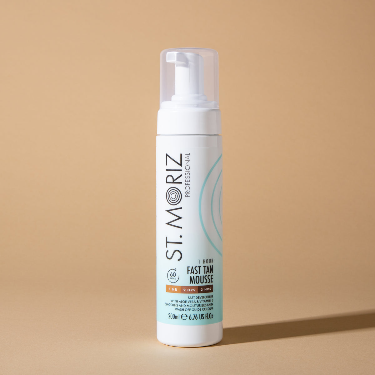 Professional 1 Hour Fast Self-Tanning Mousse, 200ml