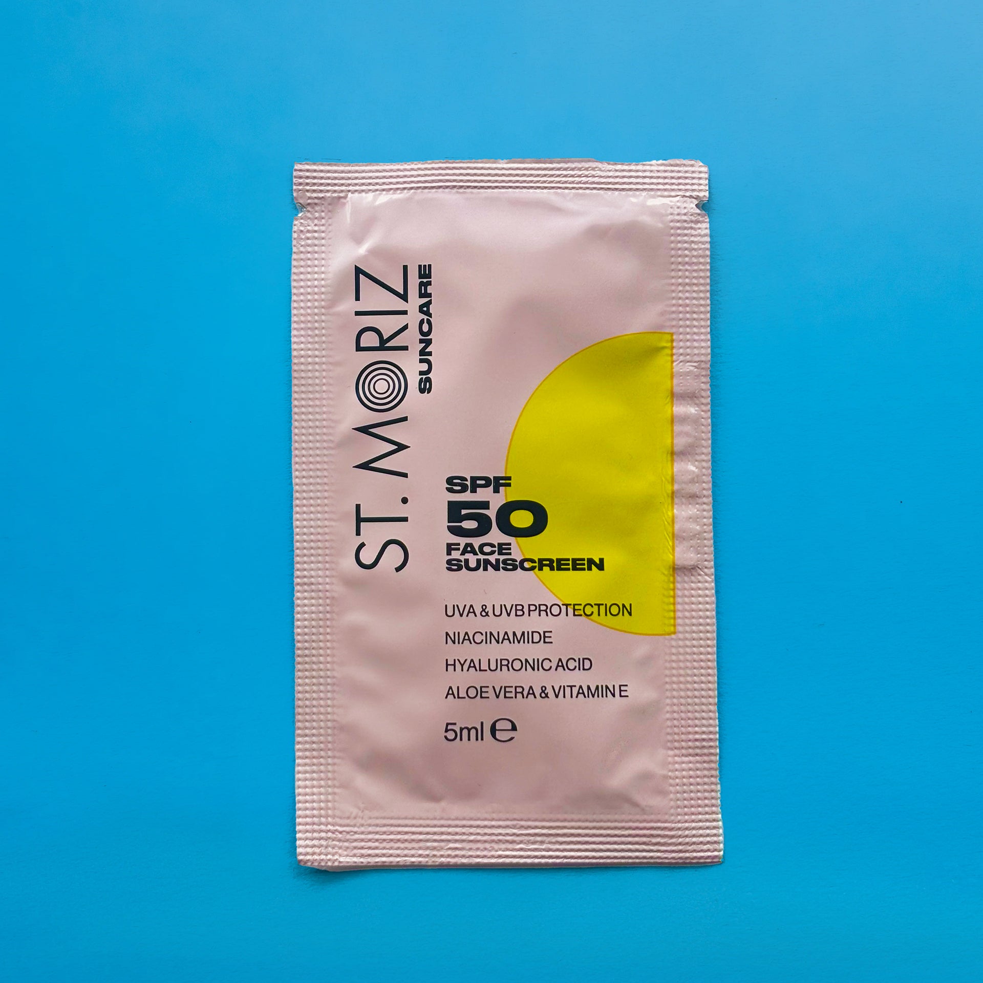 Face Sunscreen SPF50 5ml Sachet