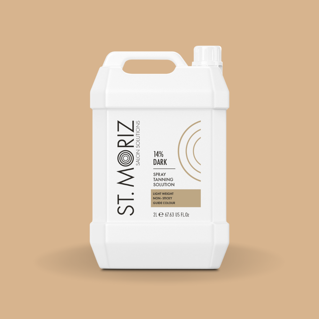St Moriz Salon Solutions 14% Dark Spray Tan Solution 2Ltr