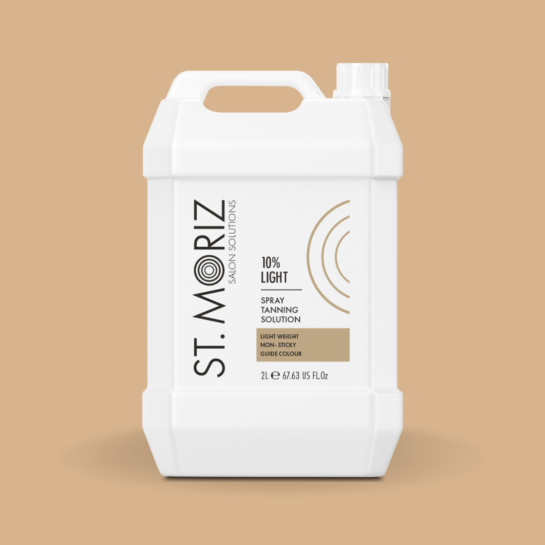 St Moriz Salon Solutions 10% Light Spray Tan Solution 2Ltr