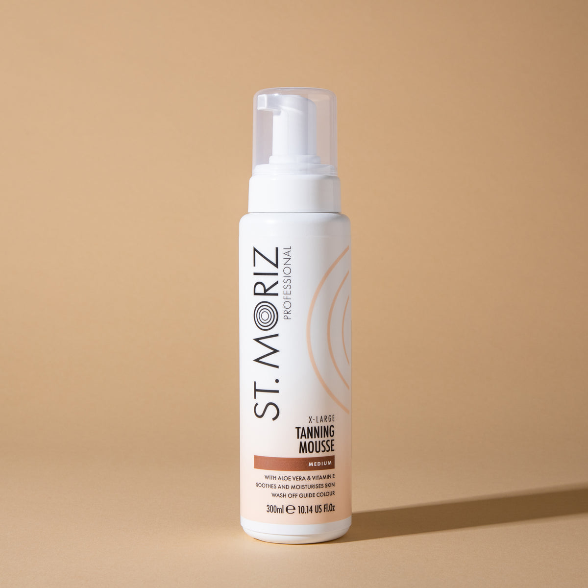 Professional XL Instant Self-Tanning Mousse, Medium, 300ml