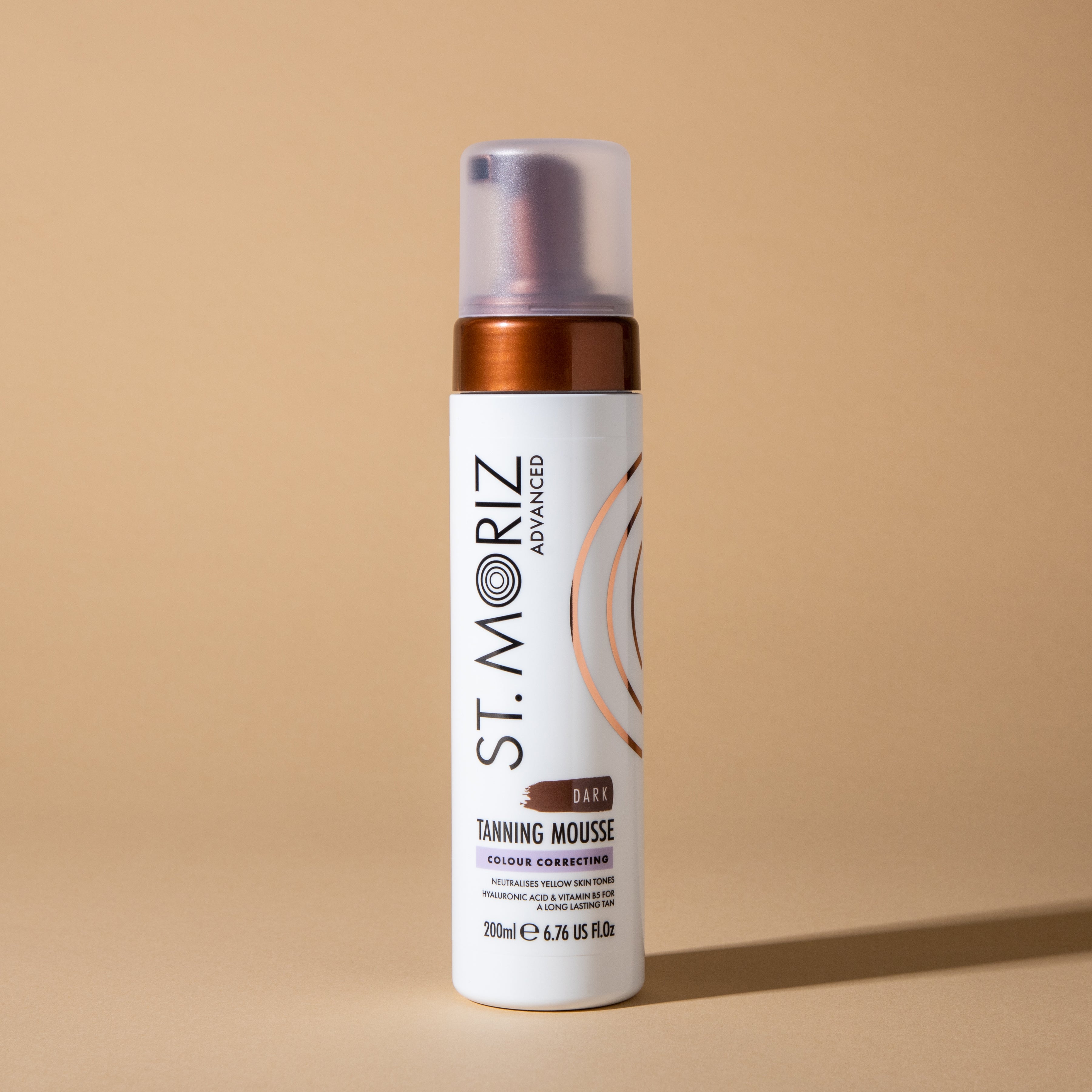 Advanced Colour Correcting Self-Tanning Mousse, Dark, 200ml