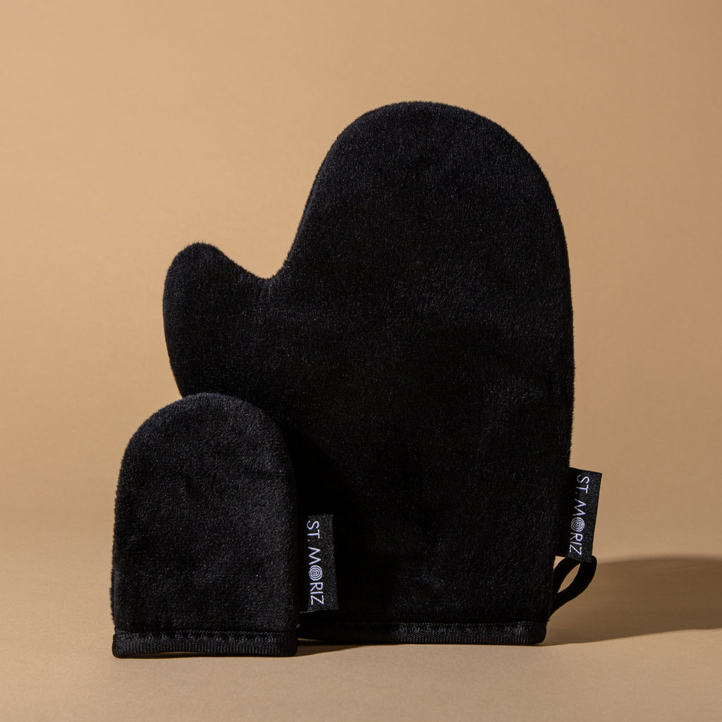 Luxury Double Sided Self-Tanning Mitt with Face Mitt Set