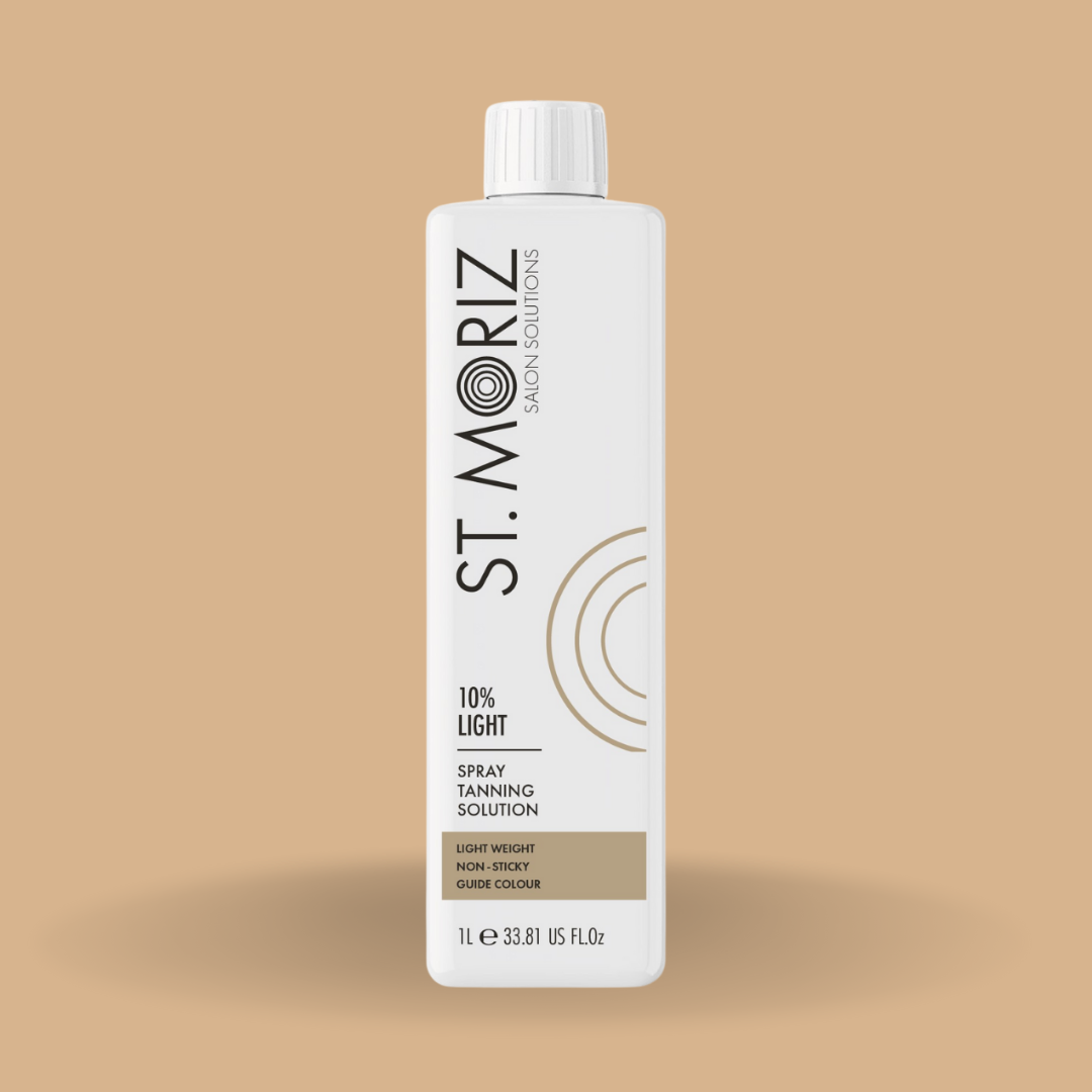 St Moriz Salon Solutions 10% Light Spray Tan Solution 1Ltr